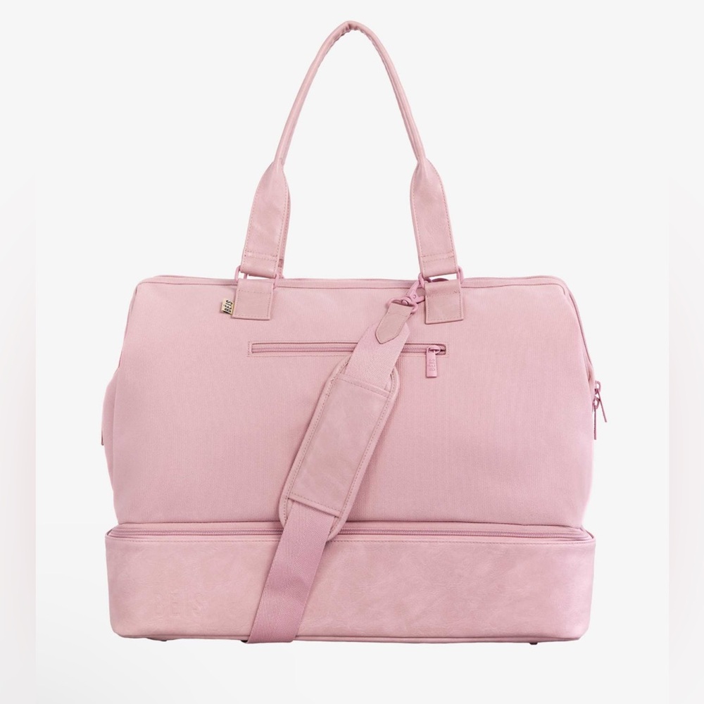 BEIS PINK WEEKENDER BAG: ATLAS PINK